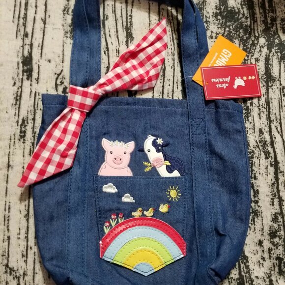 Gymboree Farming Friends Kids Purse NWT Size 3 4 5 6 7 - Picture 4 of 5